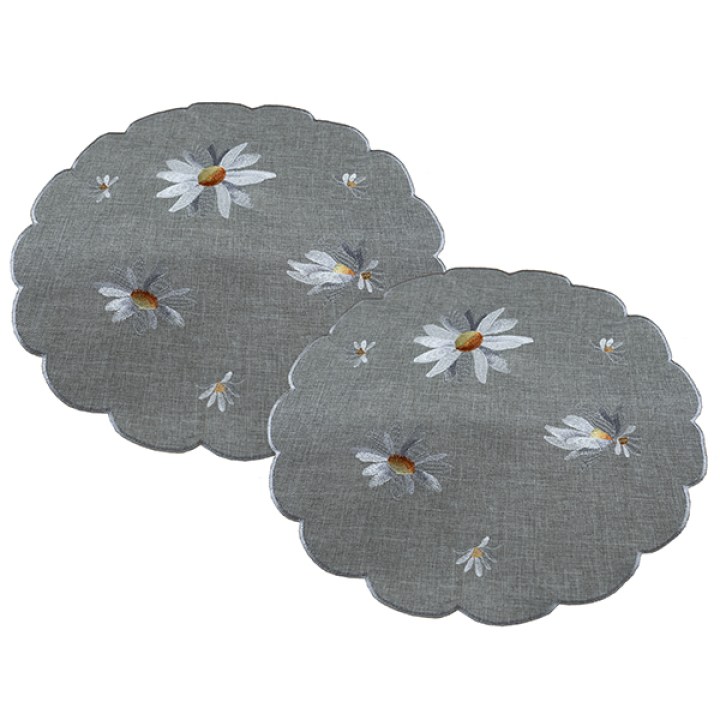 5673-1_40 rund_2er set_margeriten_grau_gross